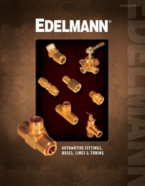Edelmann Fittings Catalog