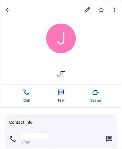 Edit Kontak Android