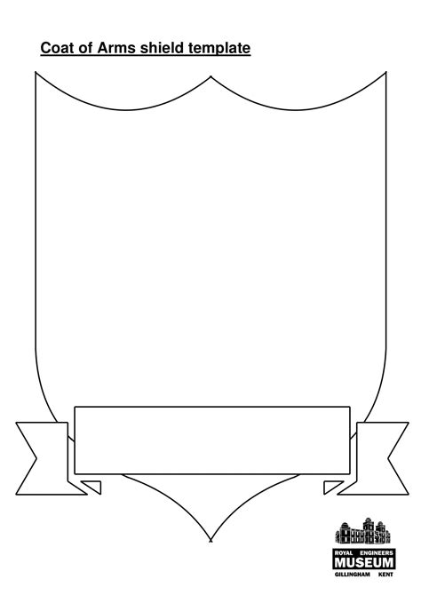 Editable Coat Of Arms Template