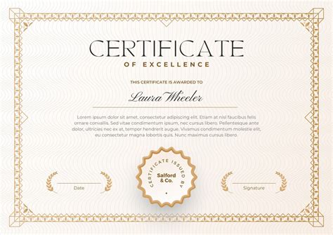 Editable Diploma Template