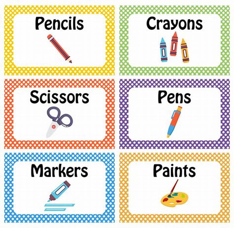 Editable Free Printable Classroom Signs And Labels