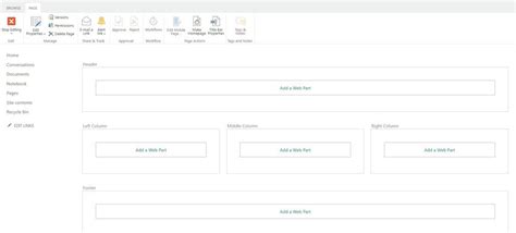 Editing Classic SharePoint Pages