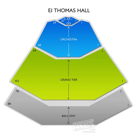 Ej Thomas Seating Chart