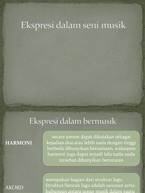 Ekspresi Individu dalam Musik Modern
