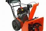 Electric Start Snow Blowers Home Depot