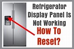 Electrolux Refrigerator Control Panel Reset