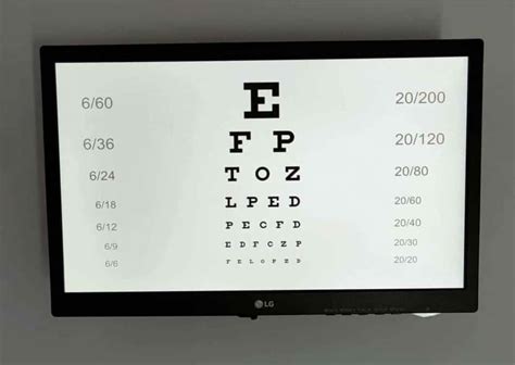 Electronic Eye Chart