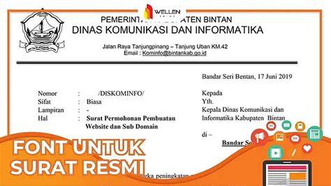 Elemen surat resmi
