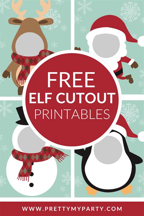 Elf On The Shelf Cut Out Printable