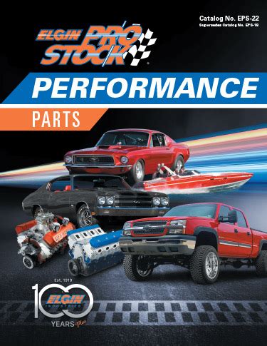 Elgin Parts Catalog