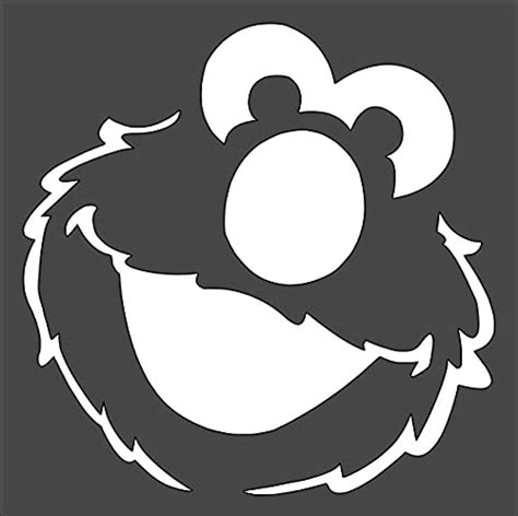 Elmo Pumpkin Carving Templates
