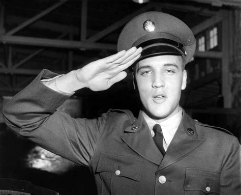 Elvis Army Career