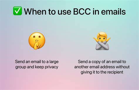 Email BCC