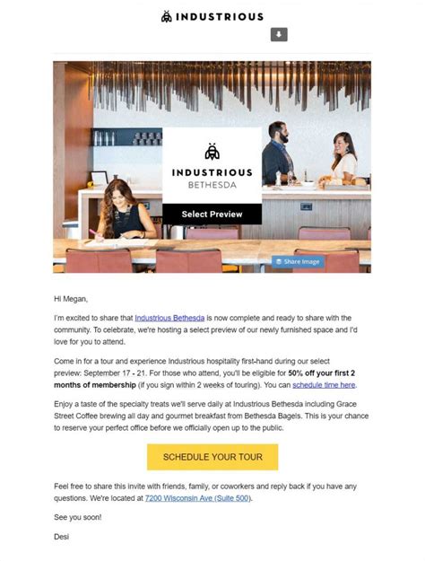 Email Blast Examples Templates