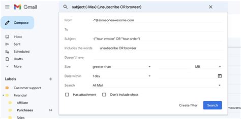 Email Filter