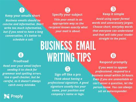 Email Tips