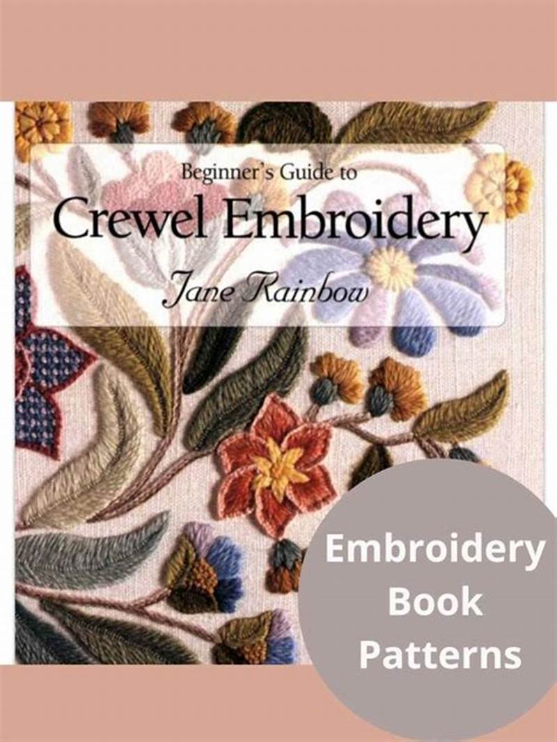 Embroidery Pattern Books