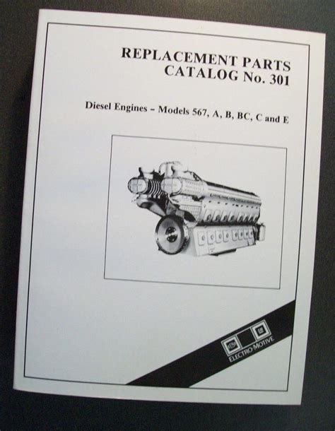 Emd Replacement Parts Catalog