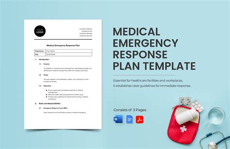 Emergency Response Plan Template Word
