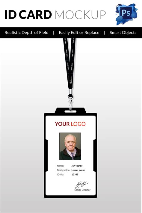 Empty Id Card Template