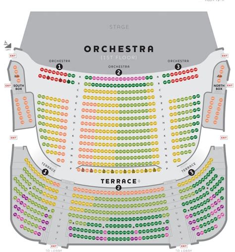 Encore Theater Seating Chart