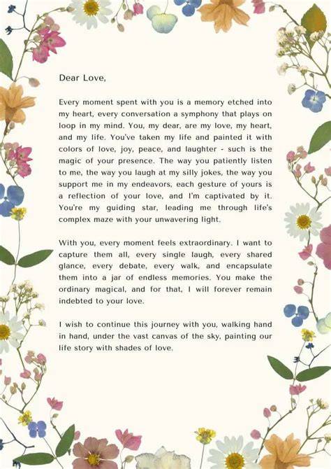 Surat Cinta Penyemangat di Masa Sulit