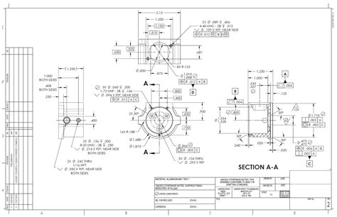 Engineering Drawing Template