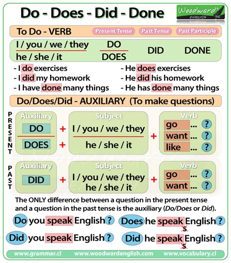 English grammar do did