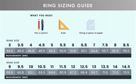 Enso Ring Size Chart