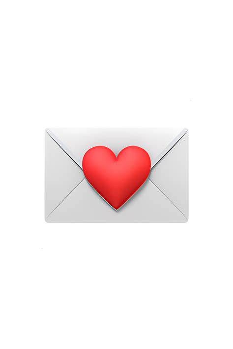 Envelope with heart