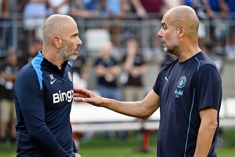 Enzo Maresca bela Pep Guardiola