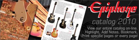 Epiphone 2010 Catalog