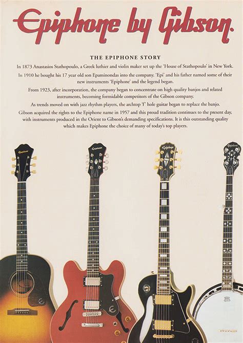 Epiphone 2014 Catalog