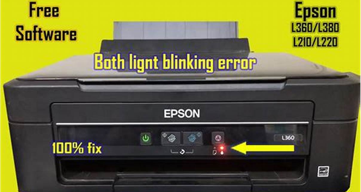 Epson L360 Error