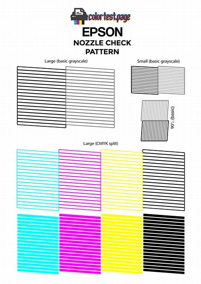 Epson Printer Test Pattern