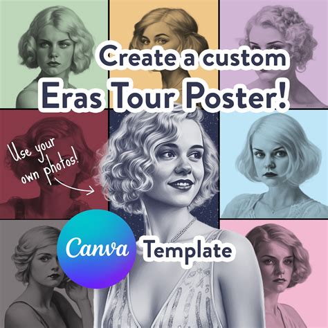 Eras Tour Poster Template