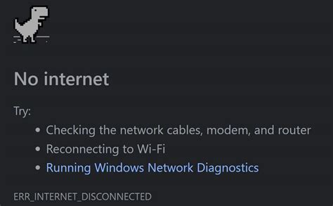 Internet Disconnected