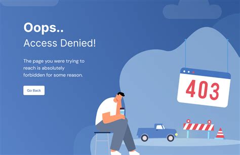 Error 403 Forbidden page