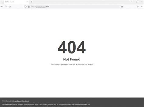 Error 404 Not Found