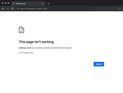 Error 500
