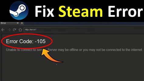 Understanding What Error Code -105 Really Means
