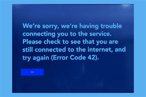 Understanding Error Code 42 on Disney Plus