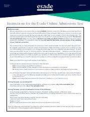 Esade Course Catalogue