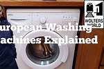 European Washer Machine Traditional