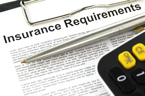 Evaluate insurance requirements