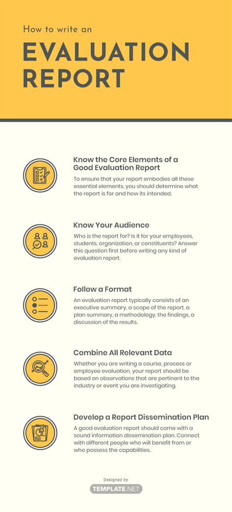 Evaluation Report Template