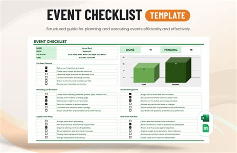 Event Checklist Template