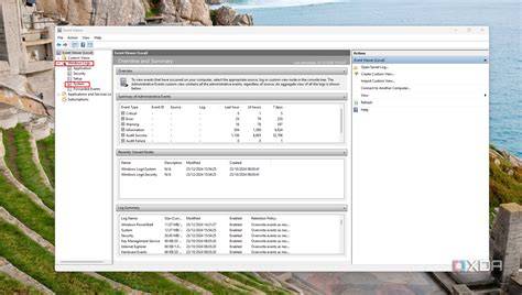 Event Viewer DeviceManagement-Enterprise-Diagnostic-Provider
