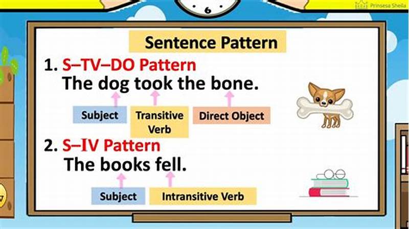 Example Of Sentence Pattern S Tv Do
