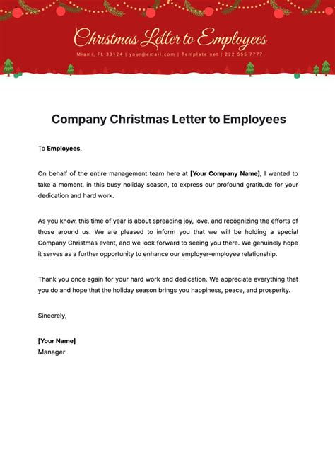 Contoh Surat Pemberitahuan Ibadah Natal